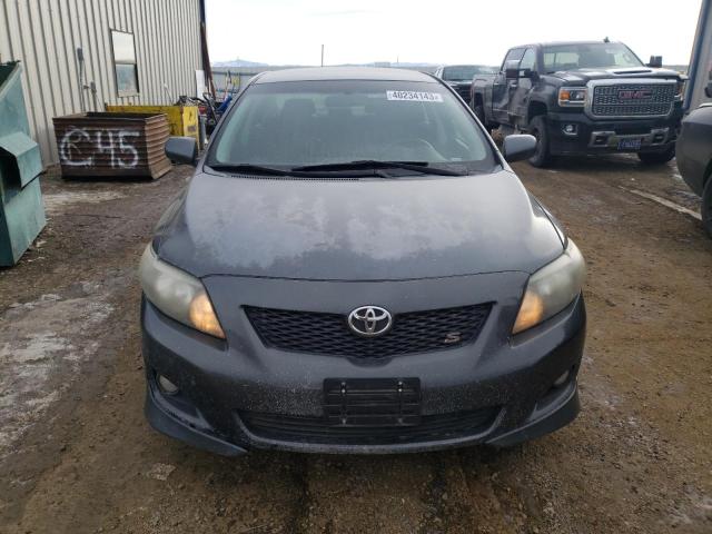 1NXBU40E99Z021253 - 2009 TOYOTA COROLLA BASE BLACK photo 5