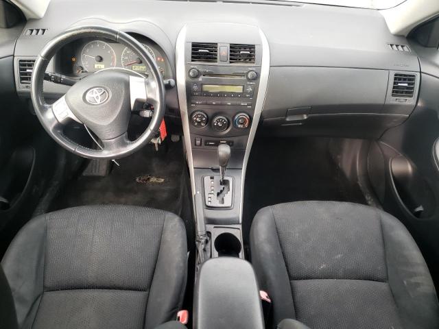 1NXBU40E99Z021253 - 2009 TOYOTA COROLLA BASE BLACK photo 8