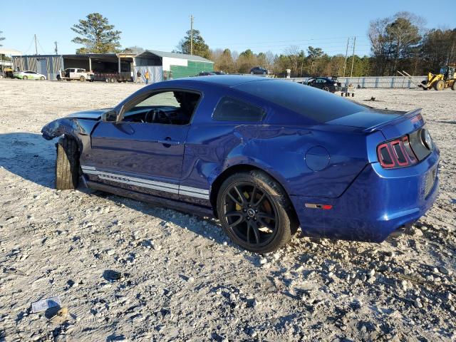 1ZVBP8AM1D5259154 - 2013 FORD MUSTANG BLUE photo 2