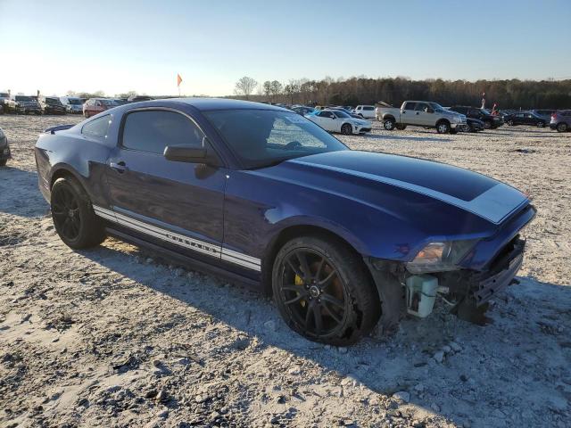 1ZVBP8AM1D5259154 - 2013 FORD MUSTANG BLUE photo 4