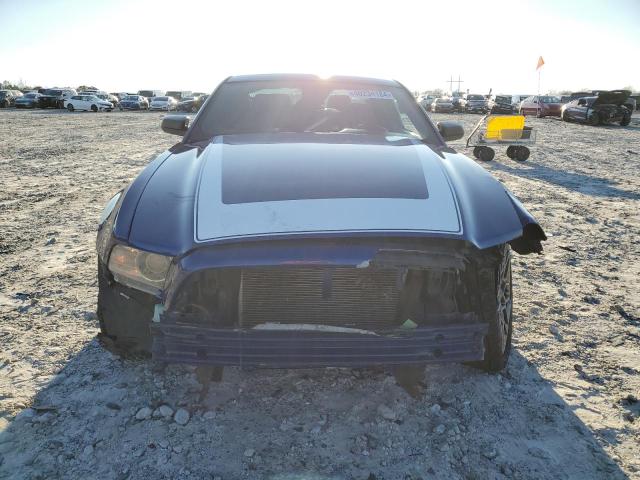 1ZVBP8AM1D5259154 - 2013 FORD MUSTANG BLUE photo 5