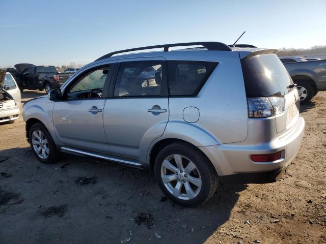 JA4JS4AXXAZ001875 - 2010 MITSUBISHI OUTLANDER XLS SILVER photo 2