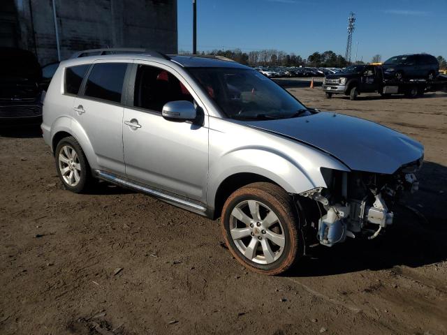 JA4JS4AXXAZ001875 - 2010 MITSUBISHI OUTLANDER XLS SILVER photo 4