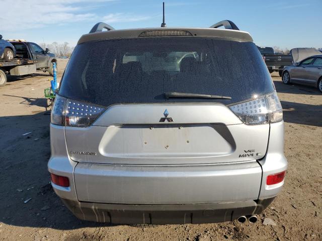 JA4JS4AXXAZ001875 - 2010 MITSUBISHI OUTLANDER XLS SILVER photo 6