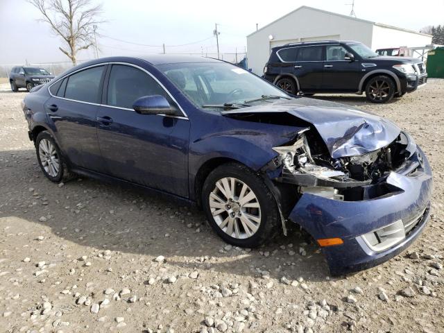 1YVHZ8CA4A5M00248 - 2010 MAZDA 6 I BLUE photo 4