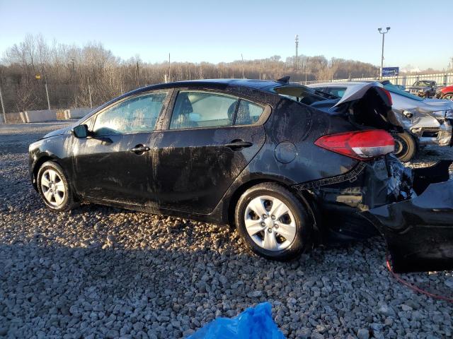 3KPFK4A79JE235030 - 2018 KIA FORTE LX BLACK photo 2