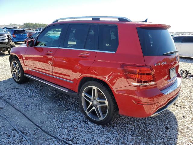 WDCGG8JB1DG030320 - 2013 MERCEDES-BENZ GLK 350 4MATIC RED photo 2