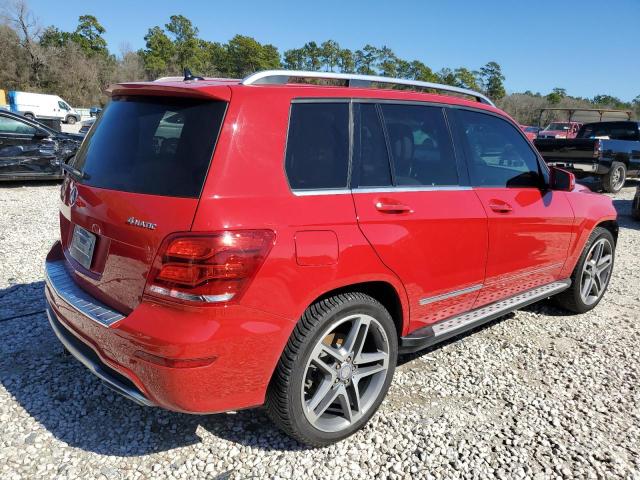 WDCGG8JB1DG030320 - 2013 MERCEDES-BENZ GLK 350 4MATIC RED photo 3