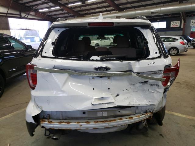 1FM5K8B86GGB07388 - 2016 FORD EXPLORER WHITE photo 6