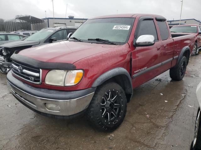 5TBBT4414YS028301 - 2000 TOYOTA TUNDRA ACCESS CAB RED photo 1