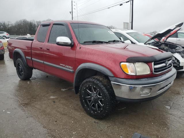 5TBBT4414YS028301 - 2000 TOYOTA TUNDRA ACCESS CAB RED photo 4