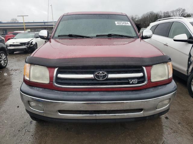 5TBBT4414YS028301 - 2000 TOYOTA TUNDRA ACCESS CAB RED photo 5