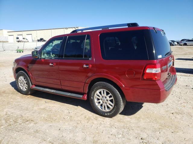 1FMJU1K54DEF46053 - 2013 FORD EXPEDITION LIMITED RED photo 2