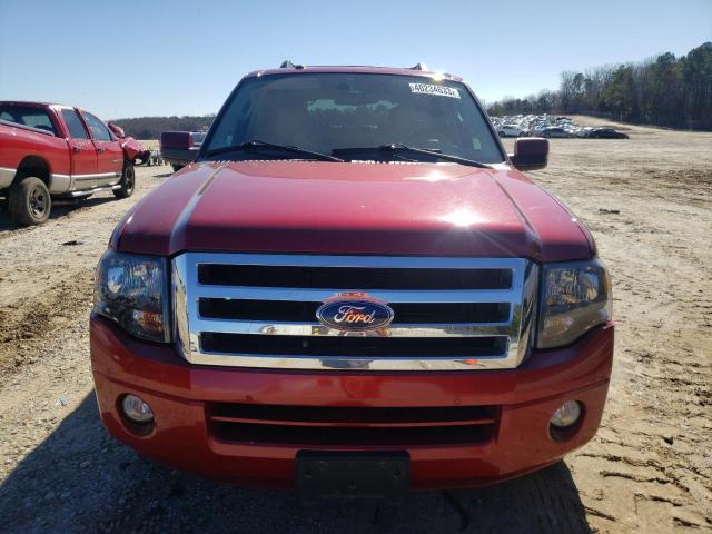 1FMJU1K54DEF46053 - 2013 FORD EXPEDITION LIMITED RED photo 5