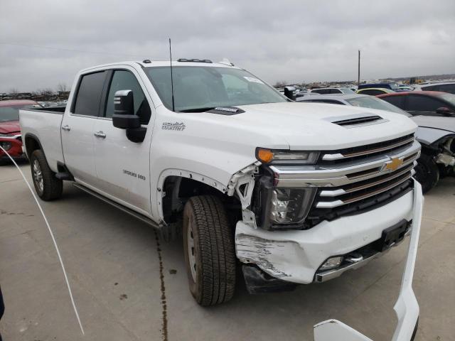 1GC4YVEYXNF343621 - 2022 CHEVROLET SILVERADO K3500 HIGH COUNTRY WHITE photo 4