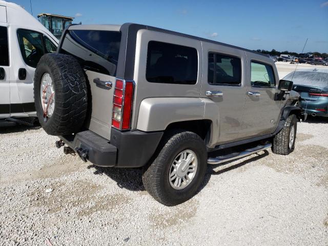 5GTEN13E998126014 - 2009 HUMMER H3 GRAY photo 3