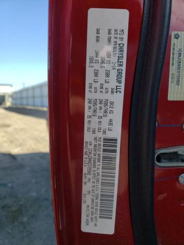 1C4NJCBA0ED725902 - 2014 JEEP COMPASS SPORT მუქწითელი ფოტო 13