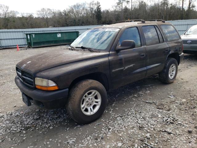 1B4HS28NX1F571743 - 2001 DODGE DURANGO BLACK photo 1