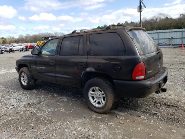 1B4HS28NX1F571743 - 2001 DODGE DURANGO BLACK photo 2