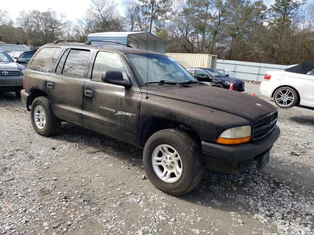 1B4HS28NX1F571743 - 2001 DODGE DURANGO BLACK photo 4