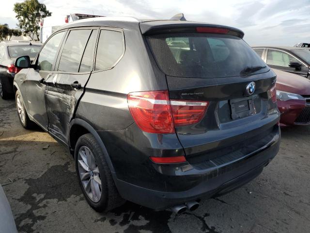 5UXWX9C39H0W76912 - 2017 BMW X3 XDRIVE28I BLACK photo 2