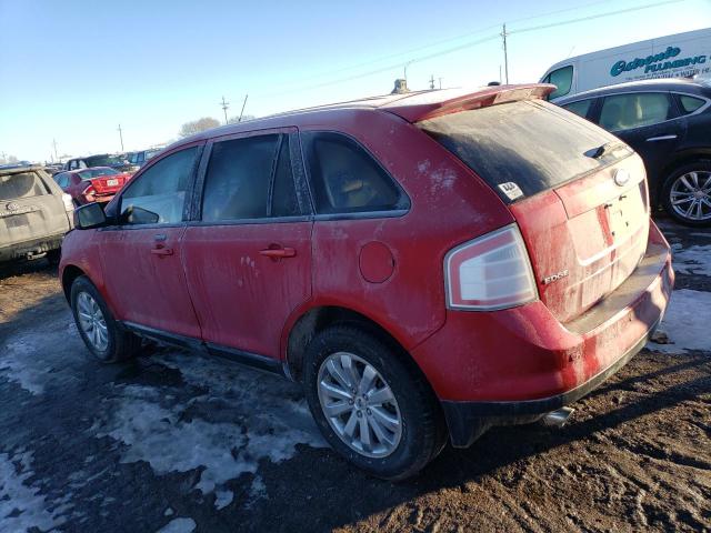 2FMDK49C97BB33036 - 2007 FORD EDGE SEL PLUS RED photo 2