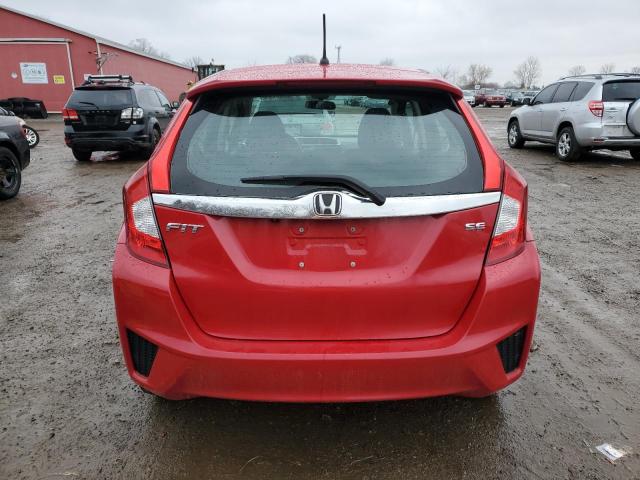 3HGGK5H68HM101019 - 2017 HONDA FIT SE RED photo 6