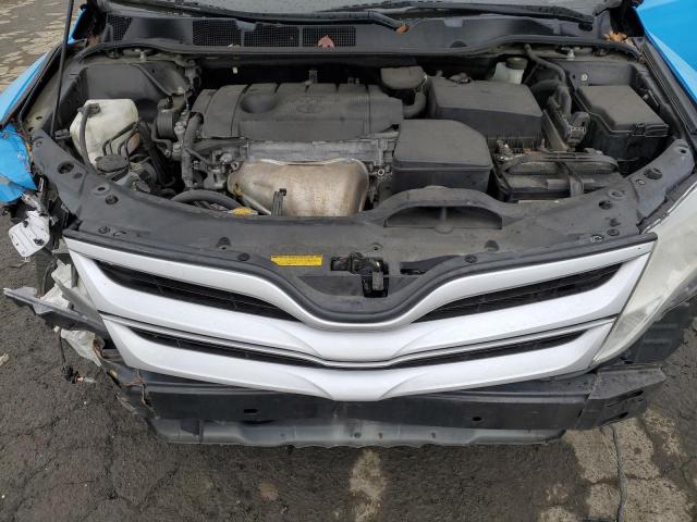 4T3ZA3BB6DU072939 - 2013 TOYOTA VENZA LE BLUE photo 12