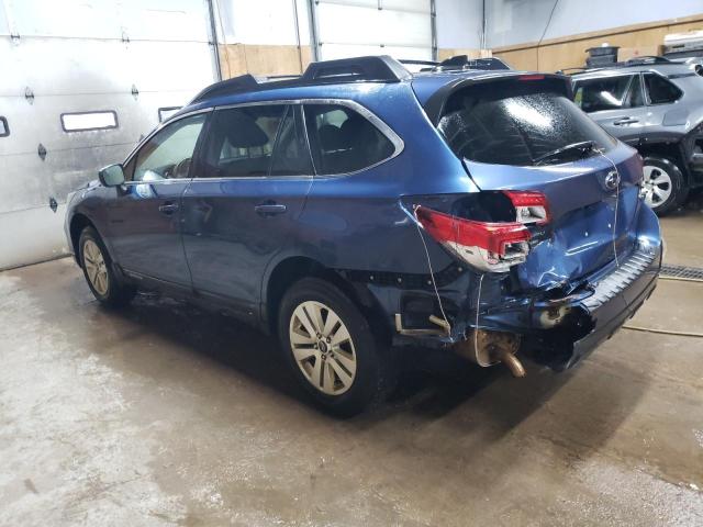 4S4BSAFC4K3244306 - 2019 SUBARU OUTBACK 2.5I PREMIUM BLUE photo 2