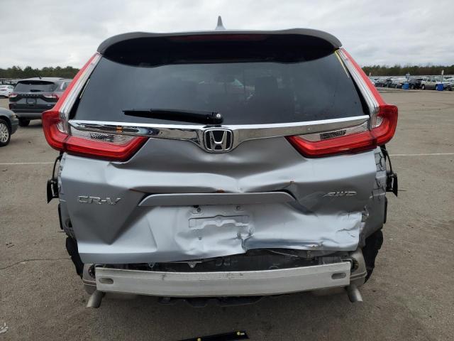 5J6RW2H59KL021829 - 2019 HONDA CR-V EX SILVER photo 6