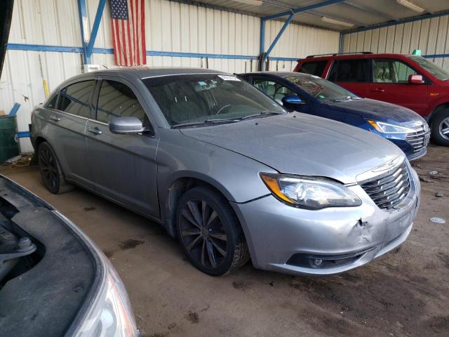 1C3CCBBB6DN595206 - 2013 CHRYSLER 200 TOURING GRAY photo 4