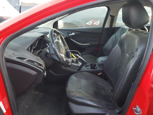 1FAHP3M28CL183636 - 2012 FORD FOCUS SEL RED photo 7