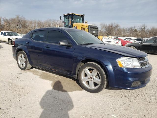 1C3CDZCB6DN708043 - 2013 DODGE AVENGER SXT BLUE photo 4