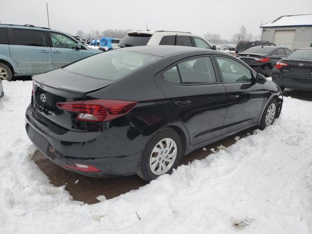 5NPD74LF6KH468406 - 2019 HYUNDAI ELANTRA SE BLACK photo 3