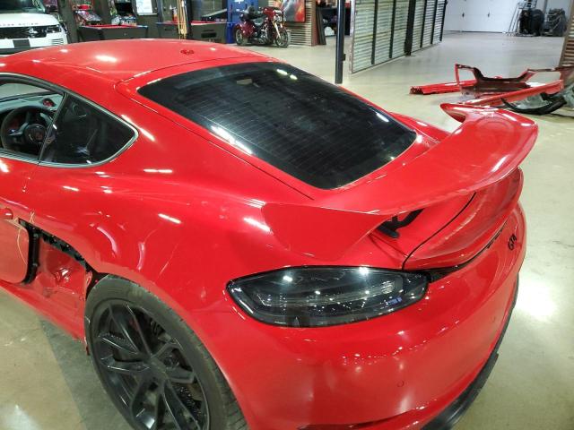 WP0AC2A80PS275376 - 2023 PORSCHE CAYMAN GT4 RED photo 5