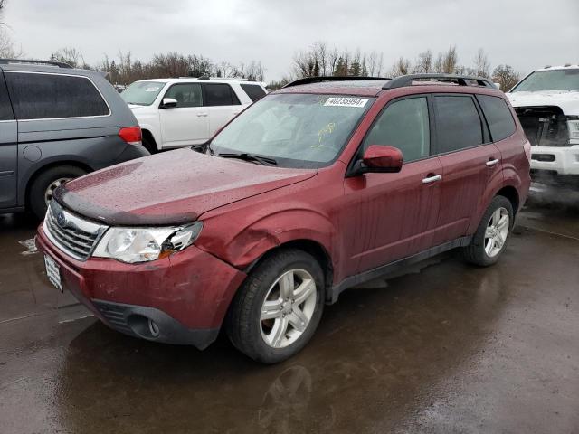 JF2SH64679H741359 - 2009 SUBARU FORESTER 2.5X LIMITED RED photo 1