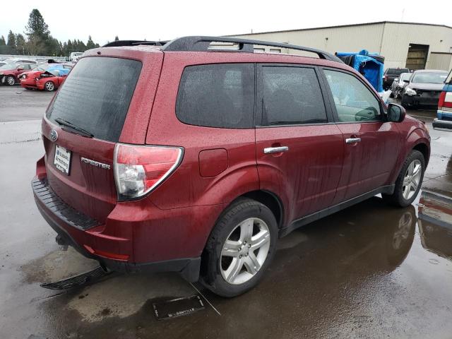 JF2SH64679H741359 - 2009 SUBARU FORESTER 2.5X LIMITED RED photo 3