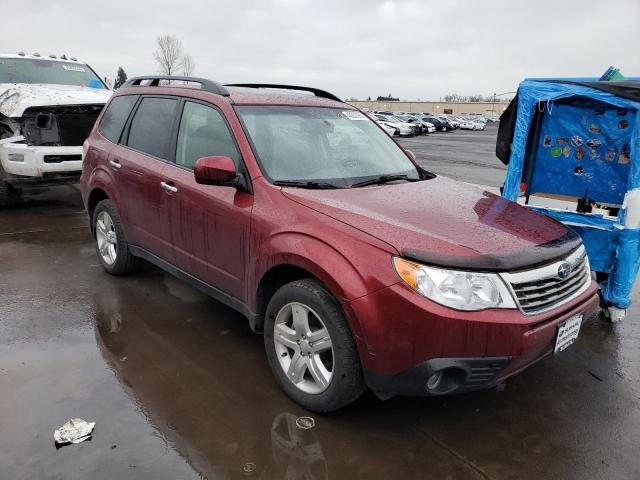 JF2SH64679H741359 - 2009 SUBARU FORESTER 2.5X LIMITED RED photo 4