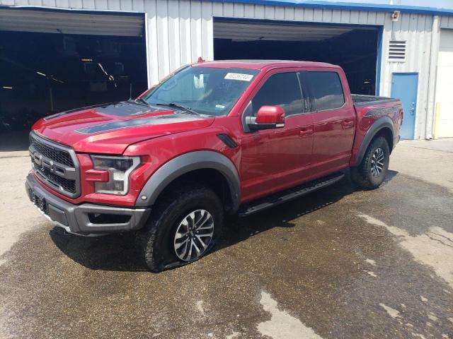 1FTFW1RG6KFC42788 - 2019 FORD F150 RAPTOR RED photo 1