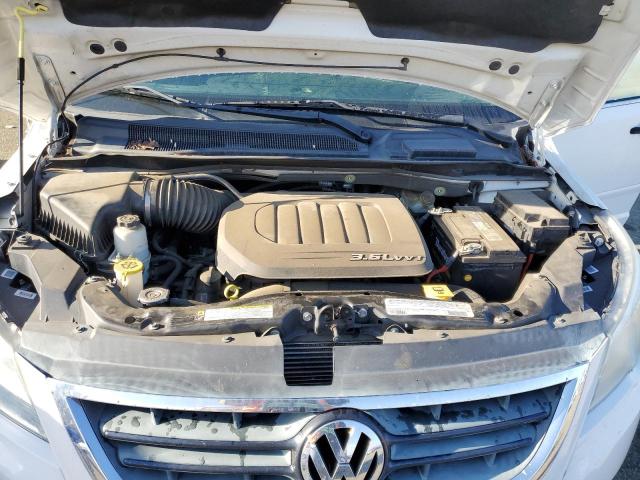 2C4RVAAGXCR354791 - 2012 VOLKSWAGEN ROUTAN S თეთრი ფოტო 12