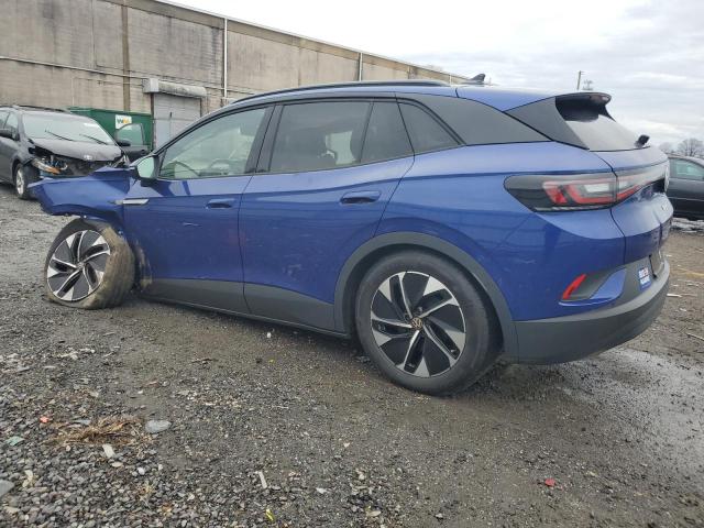 WVGGNPE22MP062110 - 2021 VOLKSWAGEN ID.4 PRO S ლურჯი ფოტო 2