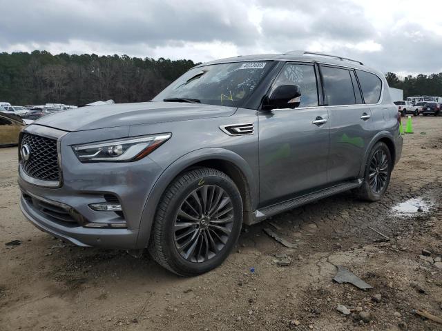 JN8AZ2NF6L9702668 - 2020 INFINITI QX80 LUXE GRAY photo 1