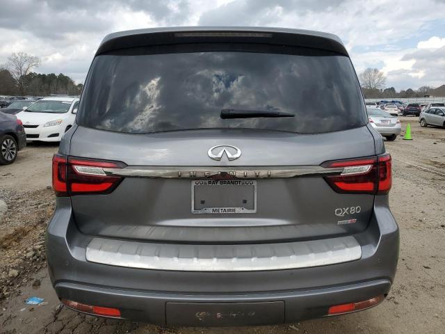 JN8AZ2NF6L9702668 - 2020 INFINITI QX80 LUXE GRAY photo 6