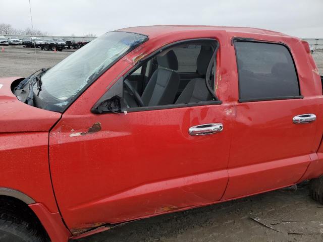 1D7RW3GK3BS626590 - 2011 DODGE DAKOTA SLT RED photo 7