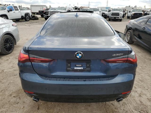 WBA53AP0XPCL21381 - 2023 BMW 430I BLUE photo 6