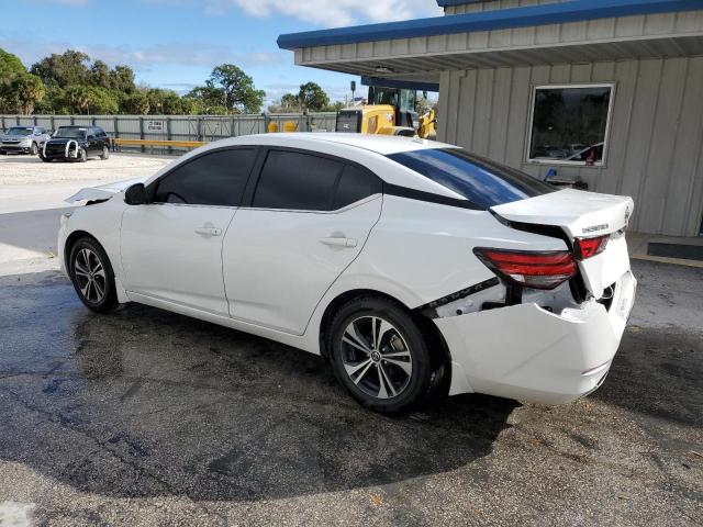 3N1AB8CVXNY297556 - 2022 NISSAN SENTRA SV WHITE photo 2