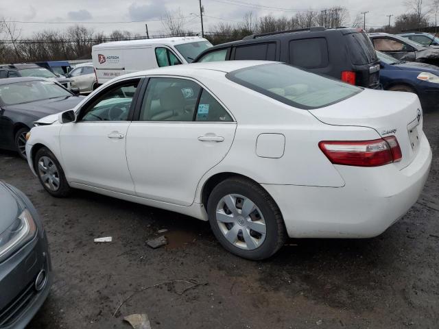 4T1BE46K69U907220 - 2009 TOYOTA CAMRY BASE WHITE photo 2