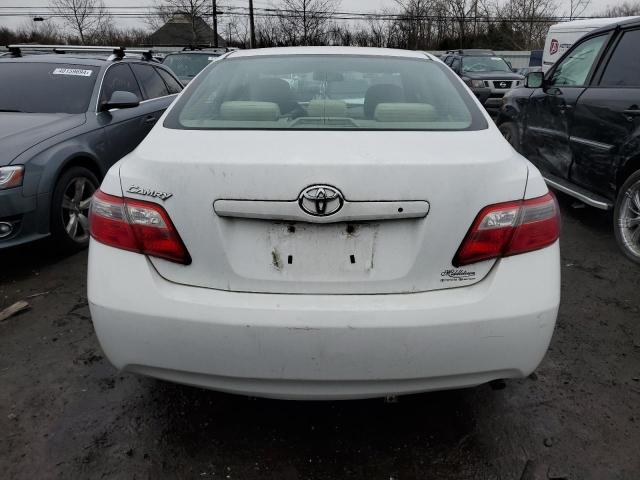 4T1BE46K69U907220 - 2009 TOYOTA CAMRY BASE WHITE photo 6