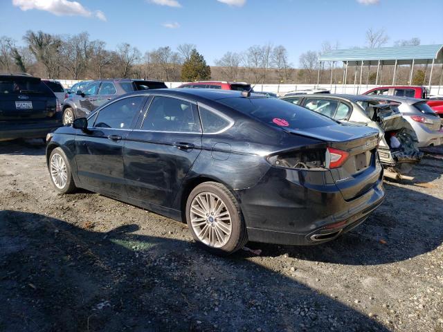 3FA6P0H93GR154937 - 2016 FORD FUSION SE BLACK photo 2