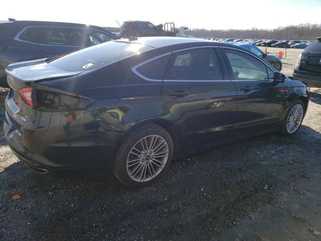 3FA6P0H93GR154937 - 2016 FORD FUSION SE BLACK photo 3